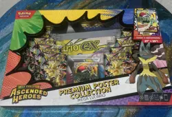 Pokemon Mega Evolutions Ascended Heroes Premium Poster Collection Mega Lucario - Image 1