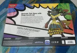 Pokemon Mega Evolutions Ascended Heroes Premium Poster Collection Mega Lucario - Image 2