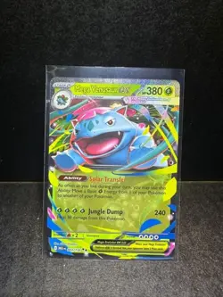 Pokemon Mega Venusaur ex 003/132 Mega Evolution Double Rare NM - Image 2