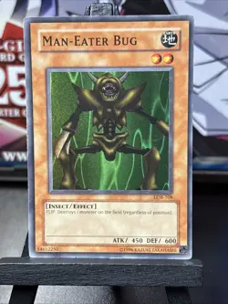 Man-Eater Bug LOB-108 The Legend of Blue Eyes White Dragon Unlimited - Image 1