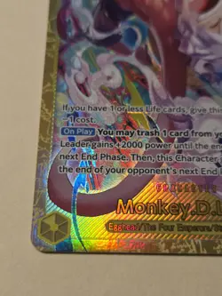 Monkey D. Luffy SEC EB04-061 One Piece Adventure on Kami’s Island NM English - Image 4