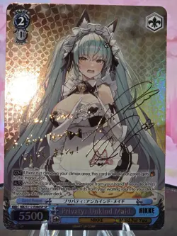 Weiss Schwarz Privaty: Unkind Maid SP (English) - Image 5