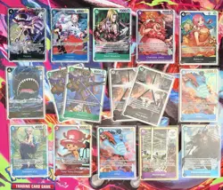 Lot Of 41 SR Holo One Piece tcg Card Game - Image 1