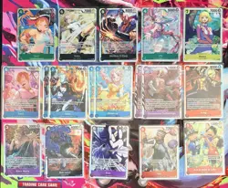 Lot Of 41 SR Holo One Piece tcg Card Game - Image 2