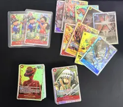 Bandai One Piece Card Game 122 SR Card Lot English Mixed OPs. All SRs - Image 2