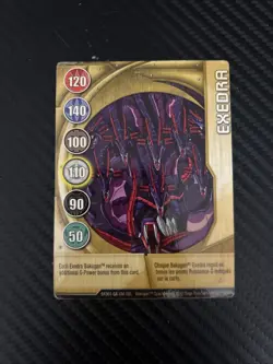 Bakugan Battle Brawlers Spin Master Card BA301 Exedra - Image 1