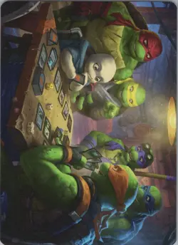 Lessons from Life Art Card S Art Series: Teenage Mutant Ninja Turtles 14 NM - Image 1