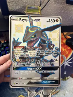Jumbo Oversized Card Shiny Rayquaza GX 177a/168 Promo 2019 - Image 1