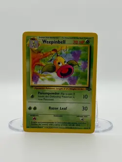 Weepinbell 48/64 Jungle Common NM WOTC Pokemon Card - Image 1