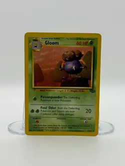 Gloom 37/64 Jungle Uncommon NM WOTC Pokemon Card - Image 1