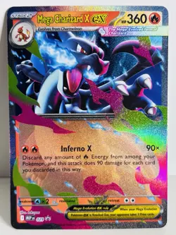 Mega Charizard X EX MEP 029 Pokemon Card Promo - Image 1