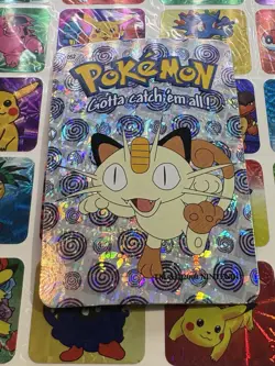 Pokemon 151 Vintage Pocket Monsters Vending HOLO Prism Sticker 2000 Nintendo - Image 4