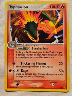 Typhlosion 034 Nintendo Promo - 2006 Holo Rare Vintage Pokemon TCG Card - Image 1