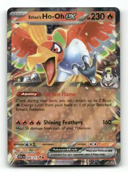 Ethan's Ho-Oh ex 026/217 - ME: Ascended Heroes - Pokemon Card NM/M - Image 1