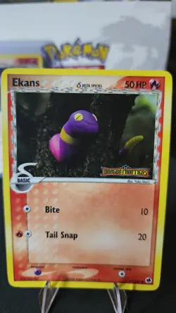 Ekans Reverse Holo Common Pokemon Card Dragon Frontiers 47/101 - NM/LP+ - Image 1