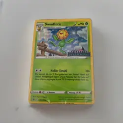 Pokemon Promo Deck OVP Sonnflora SWSH269 Silberne Sturmwinde Deutsch NM - Image 1