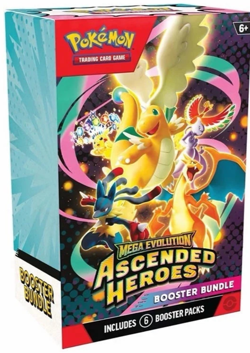 POKEMON TCG: MEGA EVOLUTION - ASCENDED HEROES - FACTORY SEALED 'BOOSTER BUNDLE' - Image 1