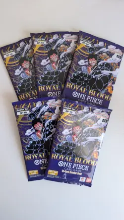 ONE PIECE OP-10 Royal Blood Booster 5x Packs FACTORY SEALED NEW English! - Image 1