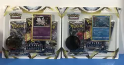 Pokemon Trading Card Game Silver Tempest 6 Packs Total Lot of 2 3-pack Blisters! 820650850967 - Image 1