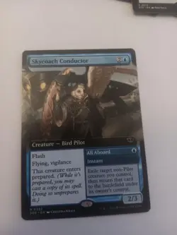 Skycoach Conductor (Extended Art) 322 Secrets of Strixhaven NM - Image 1