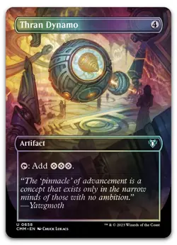 Thran Dynamo (Borderless) #658 (Foil) (NM) Commander Masters CMM Magic MTG - Image 1
