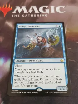 Mtg. Valley Floodcaller. Bloomburrow. Pack Fresh - Image 1