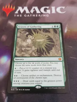 Mtg. Season of Gathering. Bloomburrow. Pack Fresh - Image 1