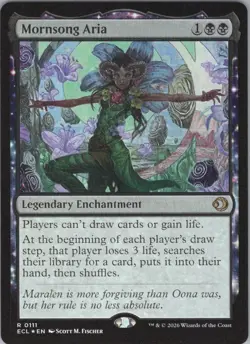 MTG Foil Mornsong Aria R Lorwyn Eclipsed 111 NM - Image 1
