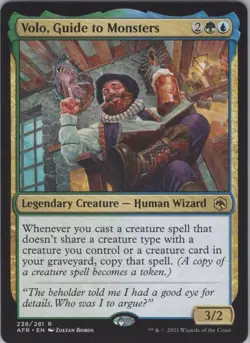 Volo, Guide to Monsters R Adventures in the Forgotten Realms 238 NM - Image 1