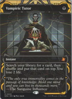 Vampiric Tutor M Secrets of Strixhaven: Mystical Archive 35 NM - Image 1
