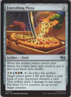 Everything Pizza U Teenage Mutant Ninja Turtles 173 NM - Image 1