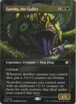 Gorma, the Gullet (Borderless) M Commander: Secrets of Strixhaven 3 NM - Image 1