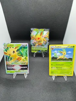 Leafeon Pokemon TCG Lot - KOR, JPN, and ENG- VStar, Full Art, Holos - NM - Image 1