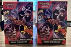 LOT OF 2 Destined Rivals Booster Bundle - BRAND NEW - Pokemon TCG Scarlet Violet - Image 1
