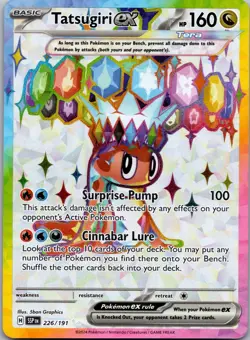 Tatsugiri ex 226/191 Ultra Rare Surging Sparks Pokemon Near Mint - Image 1