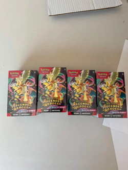 4x Pokemon TCG Mega Evolution Ascended Heroes Booster Bundle - Free Shipping - Image 1