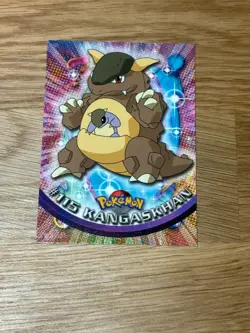 Kangaskhan #115 Topps Blue Logo Non Holo Pokemon Card - Image 1