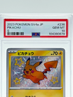 2023 Pokemon Japan Pikachu 236/190 SV4a PSA 10 GEM MINT Shiny Treasure 104380878 - Image 2