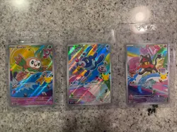 Pokemon TCG First Partner Illustration Collection Alola: Rowlet, Litten, Popplio - Image 1