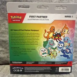 Pokemon TCG First Partner Illustration Collection Series 1 Promo Booster Box - Image 2