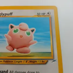 Pokemon TCG Jigglypuff 44/105 Neo Destiny 2002 LP - Image 3