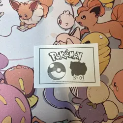 Bulbasaur #001 - 2022 Pokemon Indigo League Sticker Set (Peru) - Image 2