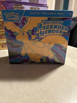 🔥Pokemon Ascended Heroes Elite Trainer Box ETB NEW SEALED 🔥✅ - Image 1
