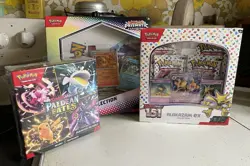 Pokemon TCG: 151 Alakazam Paldean Fates Prismatic Evolution Lot of 3 New Sealed - Image 1