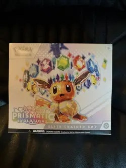 Pokemon Prismatic Evolutions Elite Trainer Box ETB Sealed New Factory Wrapped - Image 1