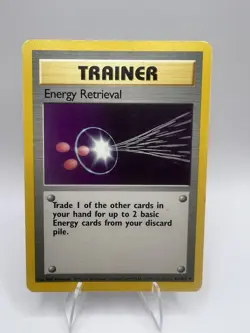 Pokemon TCG Energy Retrieval Base Set 81/102 Regular 1999-2000 Wizards Base Set - Image 1