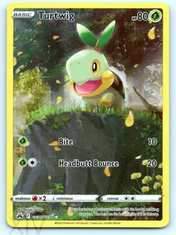 Turtwig GG31/GG70 Pokemon Crown Zenith Galarian Gallery Trainer Gallery Rare - Image 1