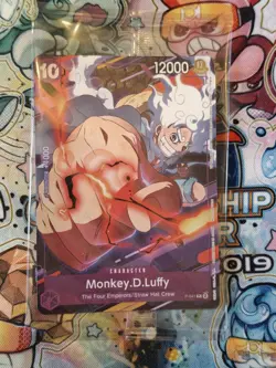 Monkey D. Luffy P-041 Card Fest Emotion Promo One Piece Card Game SEALED - Image 1
