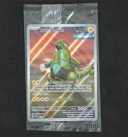 Iron Thorns 098 Black Star Promo Temporal Forces Pokemon Card Sealed - Image 1