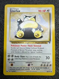 Snorlax 64/110 Legendary Collection Regular Pokemon Card - Image 3